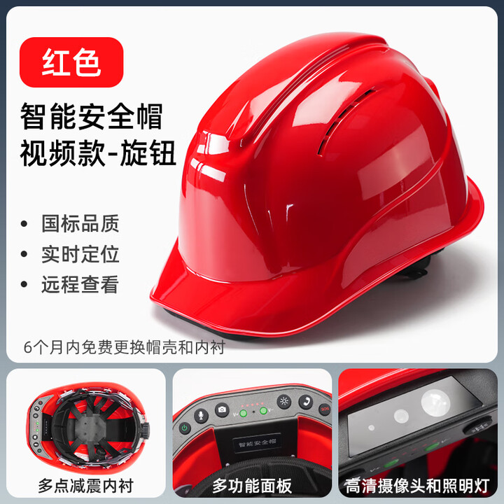 智能安全帽_北三北斗三代短报文天通卫星智能头盔(图1)